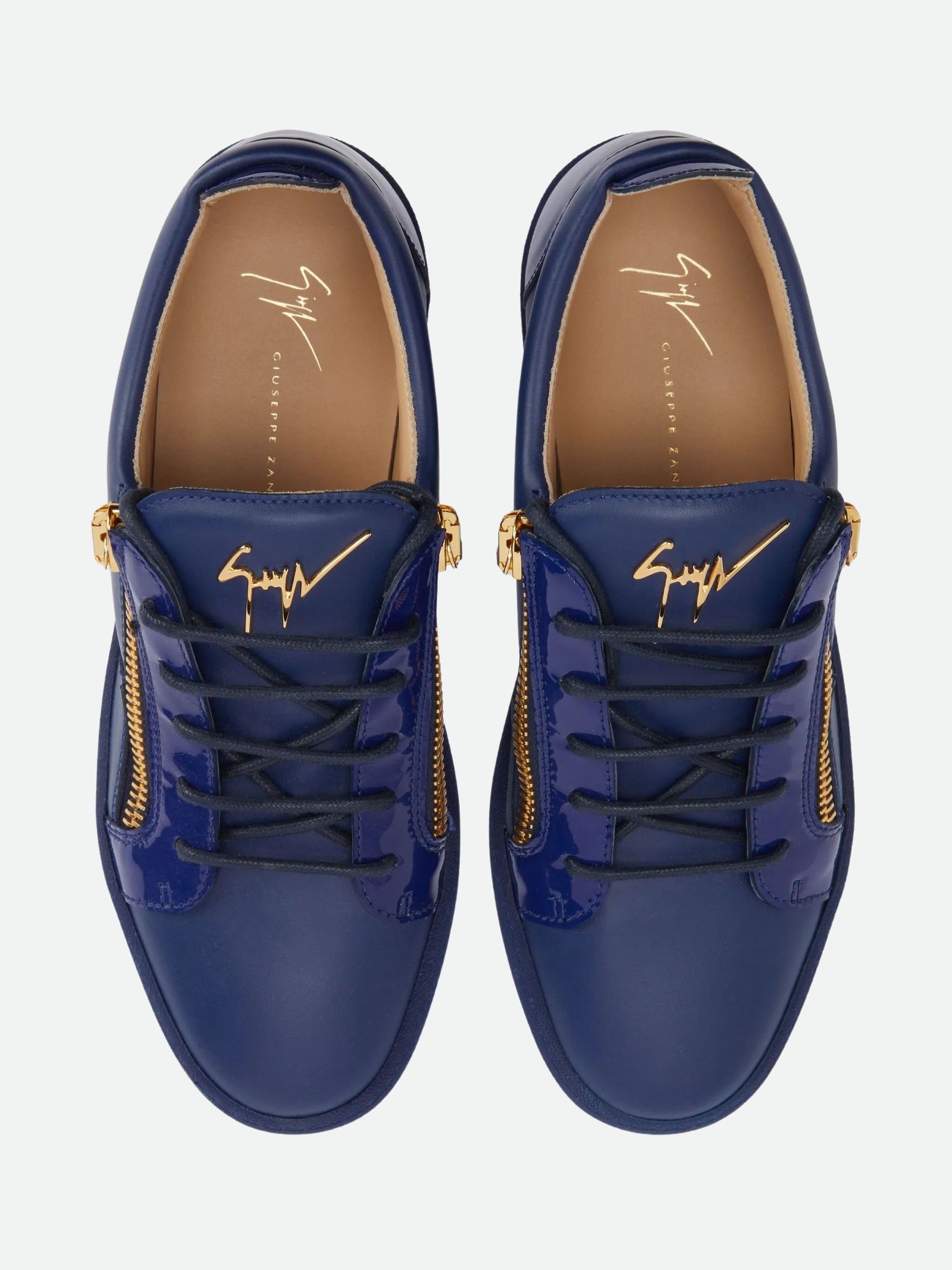 archivio 青 ジップアップ 38 Zanotti Sneakers Uomo Snk Scarpa Birel Vague Blu - AL Capone Premium