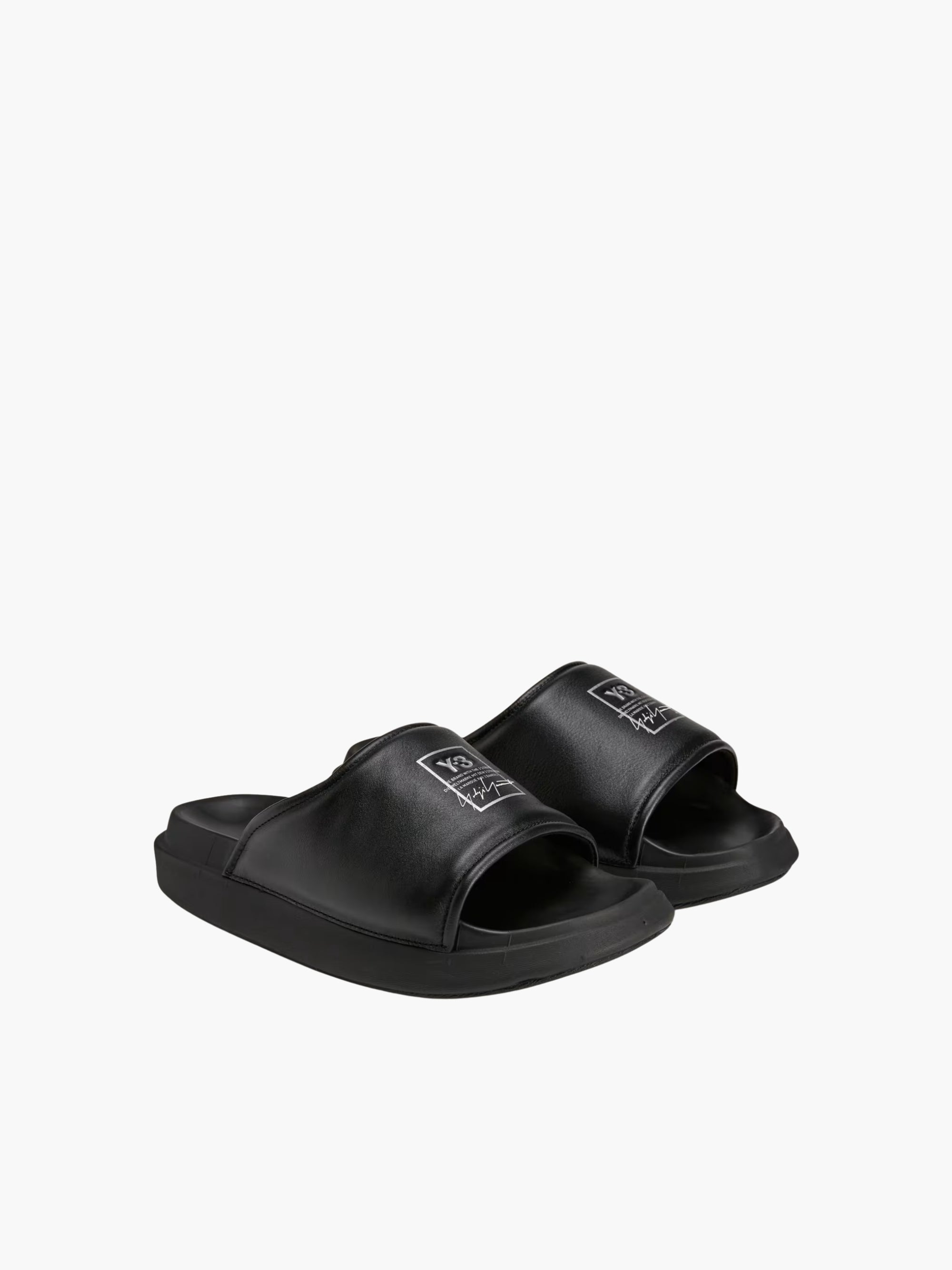 Y-3 Slides Slide Black