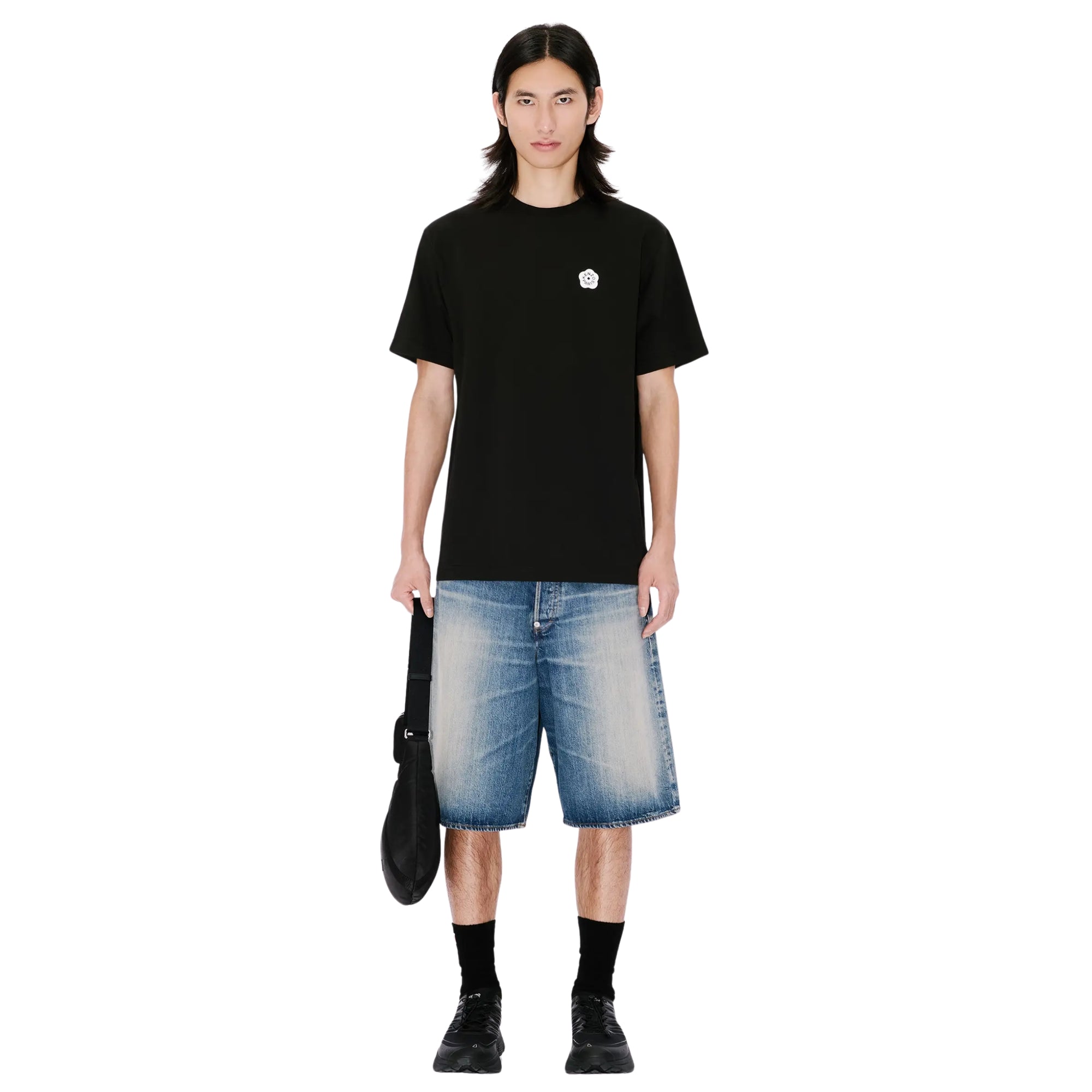 Kenzo Crewneck Dress Boke Flower 2.0 Black-AL Capone Premium