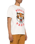 Kenzo T-Shirt Tiger Logo White