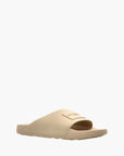 Givenchy Mules Label Slides GSL6 Taupe
