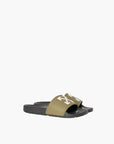 Off-white Slides Owsl21 W-arrow Black/Olive Green