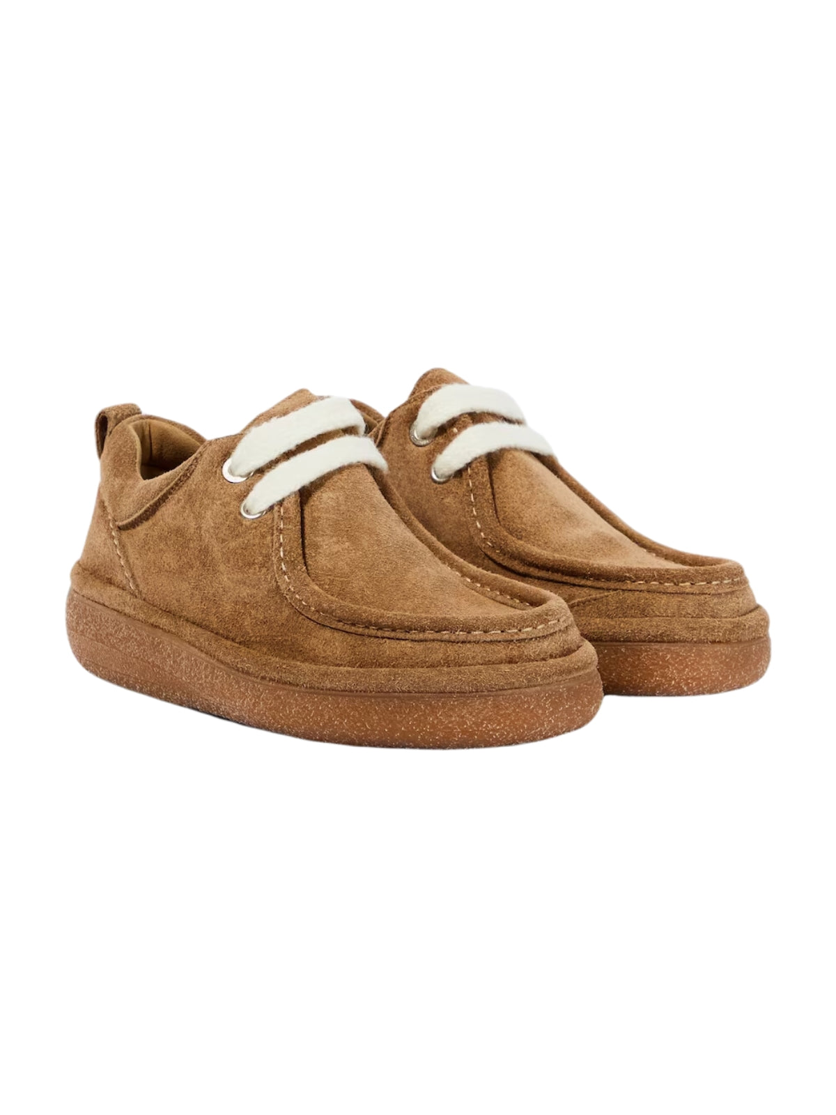 Ami Sneaker Crepe Sole Desert Suede Tan - 3