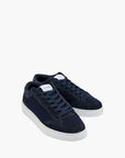 Cleens Sneakers C24 Mesh Suede Lace Up Midnight Blue