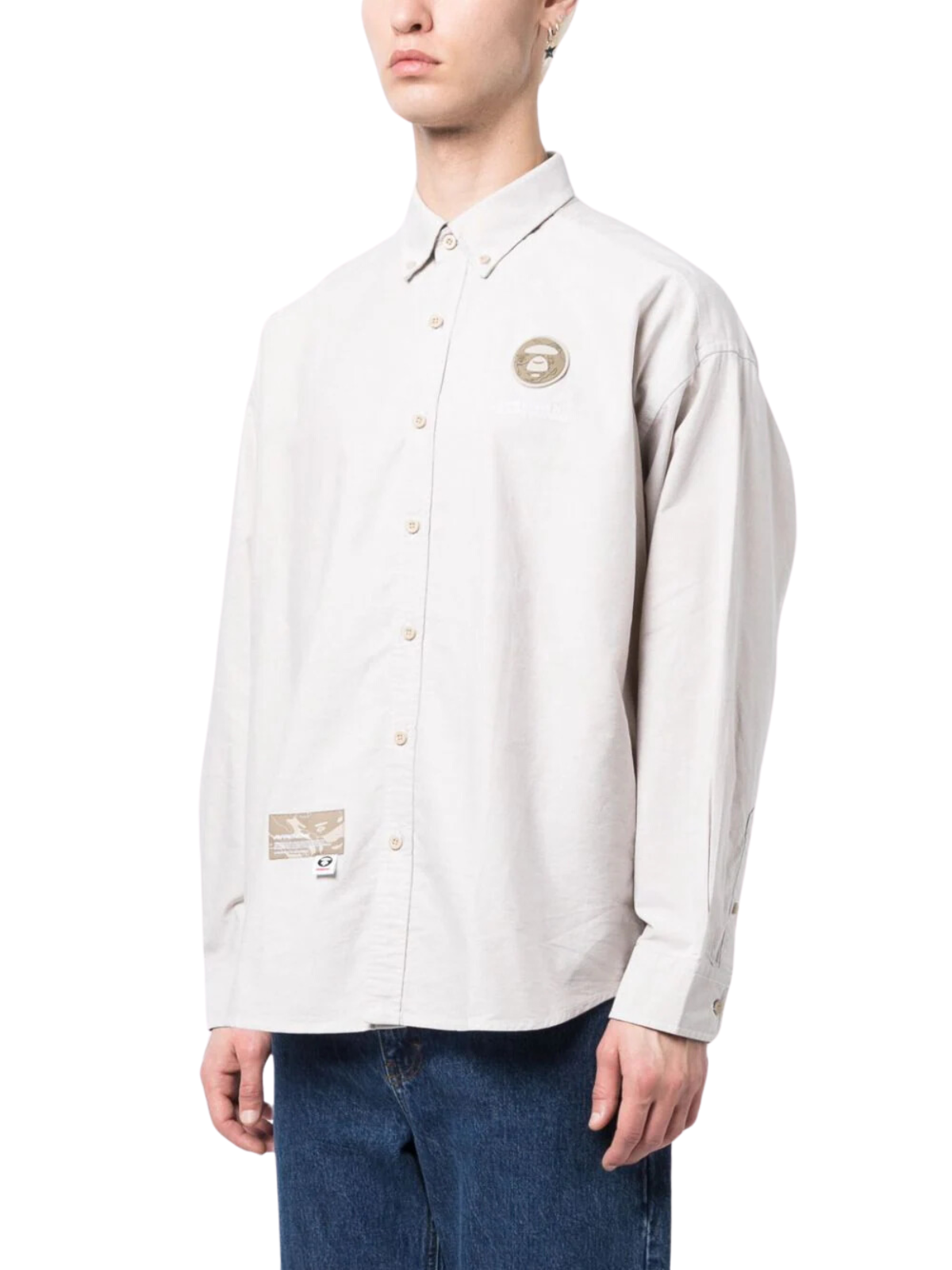 Aape Shirt Logo Ivory - 3