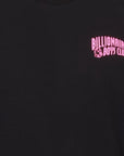 Billionaire Boys Club T-Shirt Small Arch Logo Black-Pink