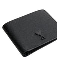 Ami Wallet Folded Logo Black - 3