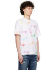 Icecream A/O Running Dog T-shirt White