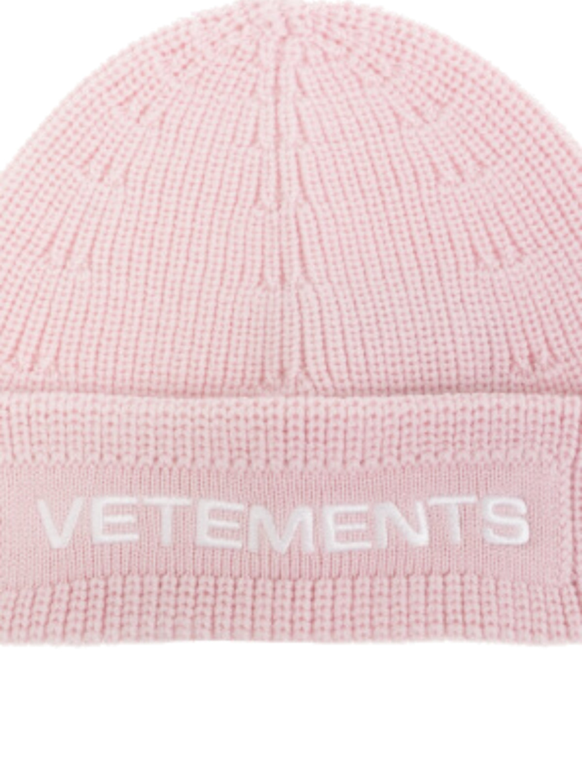 Vetements Beanie Logo Pink - 3