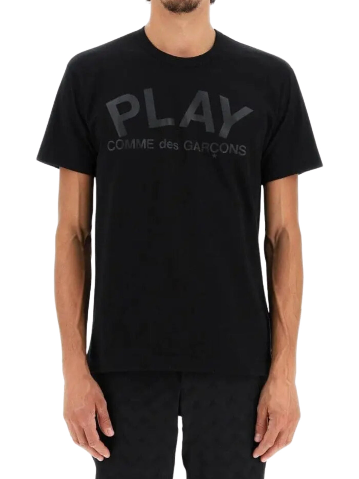 Comme Des Garcons T-Shirt Play Black