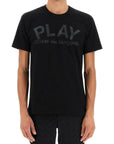 Comme Des Garcons T-Shirt Play Black