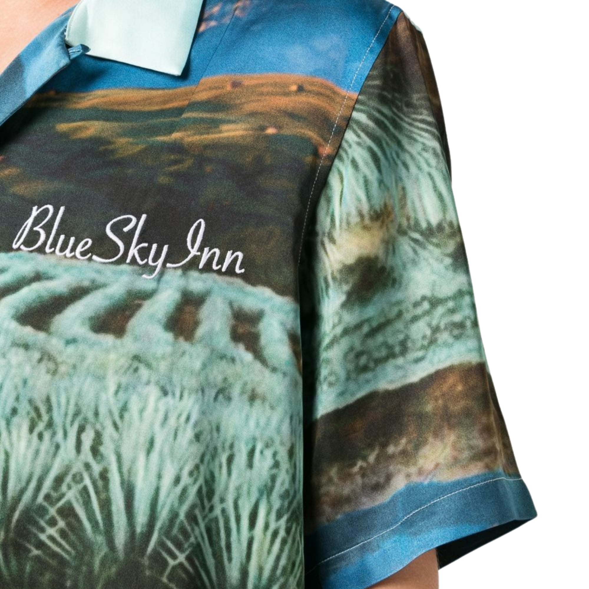 Blue Sky Inn Shirt Agave Logo Multi Colour