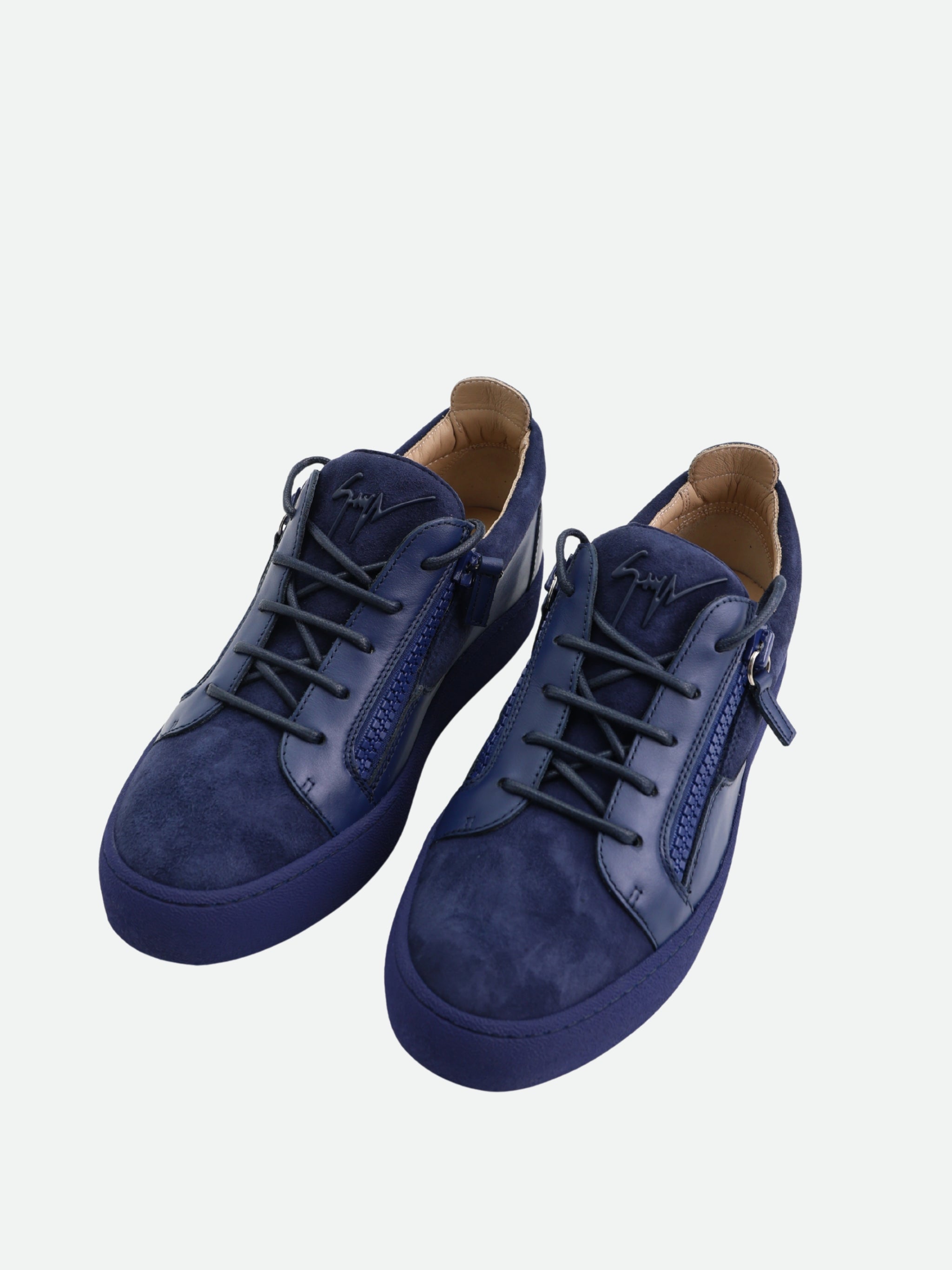 Zanotti Sneakers Uomo Snk Scarpa Camoscio Tirreno - AL Capone Premium