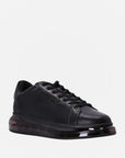 Karl Lagerfeld KL72 Kapri Kushion Lo Lace Black Leather/Mono