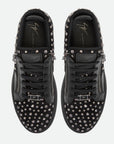 Zanotti Sneakers Uomo Snk Scarpa Velour Nero