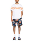 Maison Kitsune T-Shirt Tropical Band Comfort White