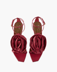 Giuseppe Zanotti High Heel ZH11 Cursed Flower Sandal 105mm Red