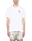 Casablanca T-Shirt Montagne Ondulee White