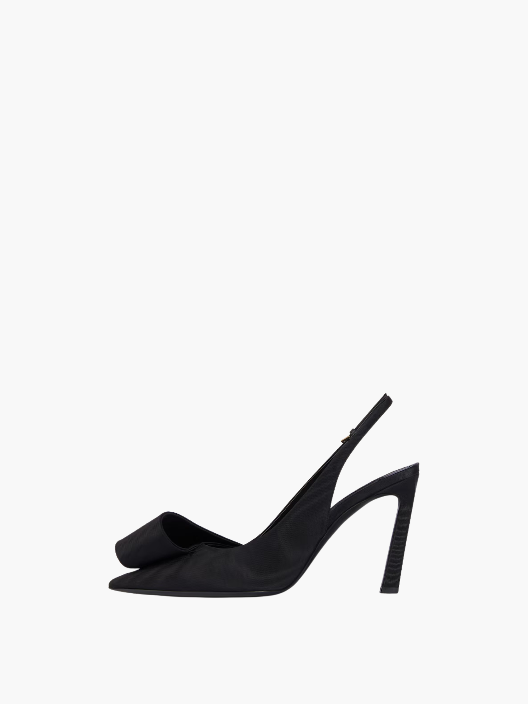 Givenchy Gh11 High Heel Ribbon Wrap Over Black