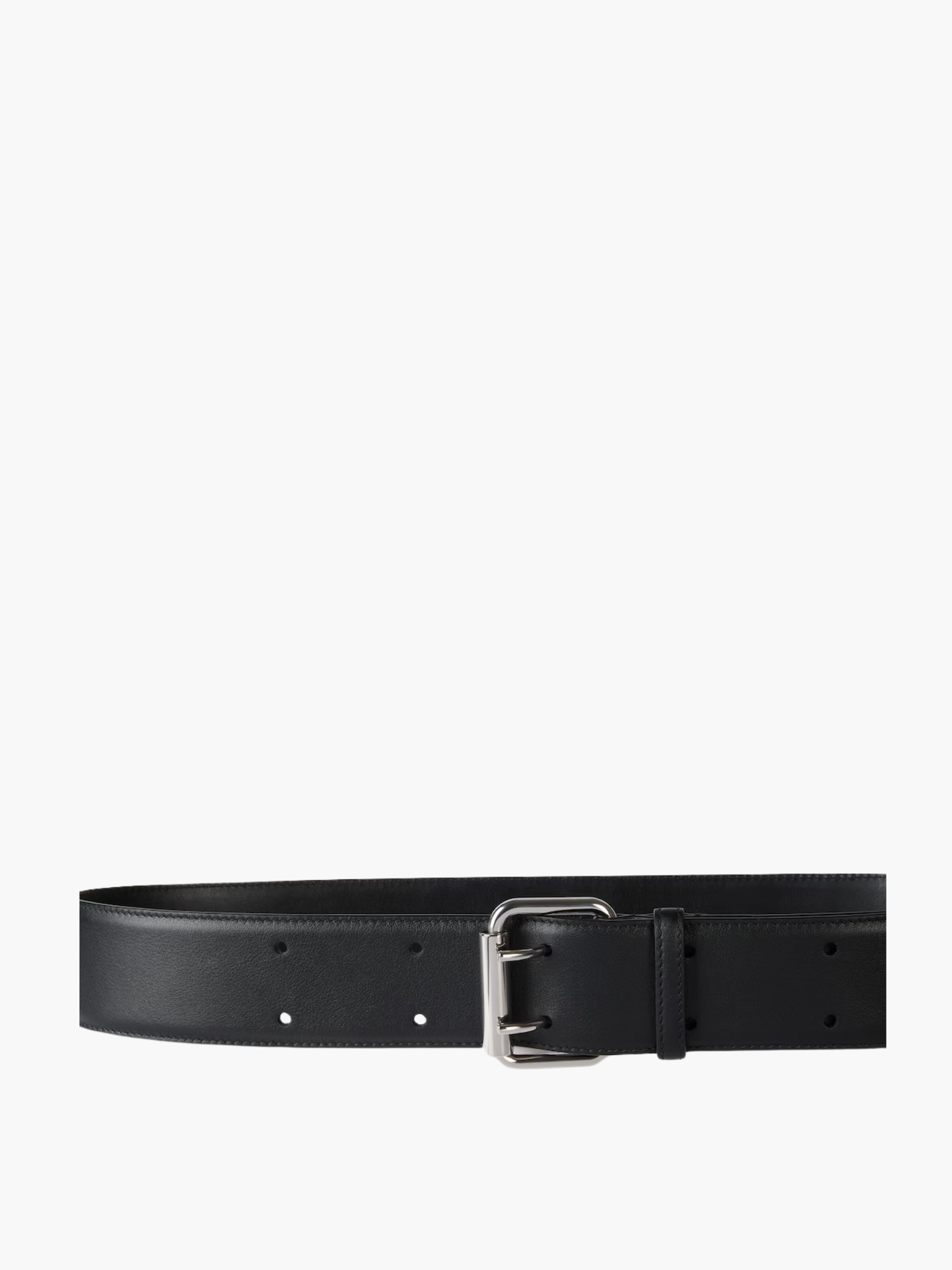 Givenchy Logo Belt Studded Logo Black