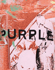 Purple T-Shirt Upper Cut Black