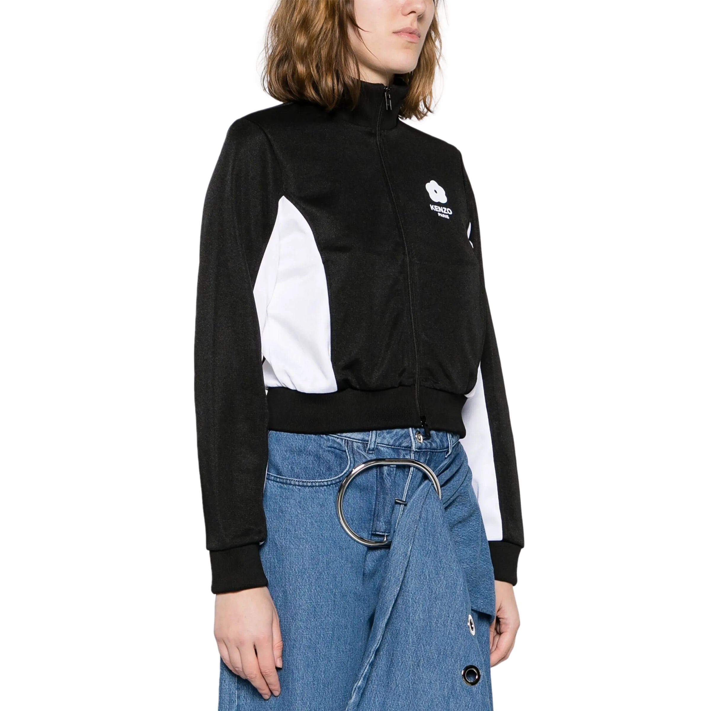 kenzou！ Kenzo Jacket Logo Black-White – AL Capone Premium