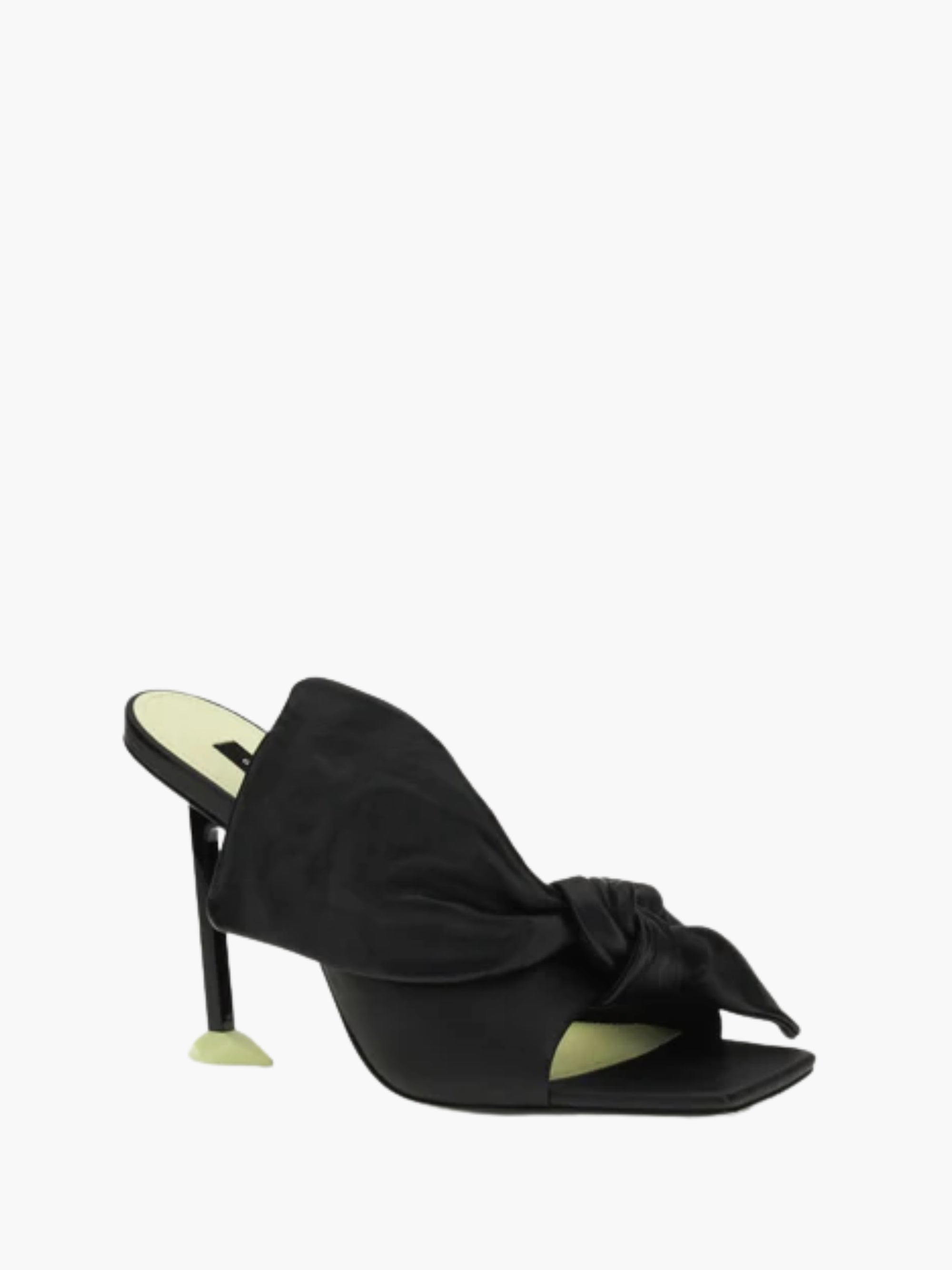 Givenchy Heels Bow Suede 95mm Black