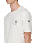 Moncler T-Shirt Slogan White