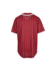 Karl Kani T-Shirt Varsity Ziczac Pinstripe Red