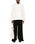 Jil Sander Jacket Button Down White