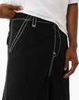 True Religion Shorts Mikey Super T Black Rinse