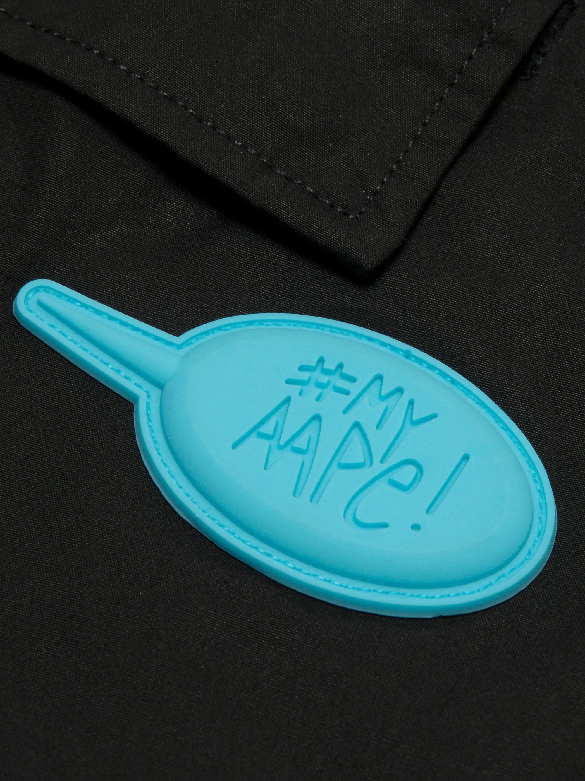 Aape Shorts Logo Black-AL Capone Premium