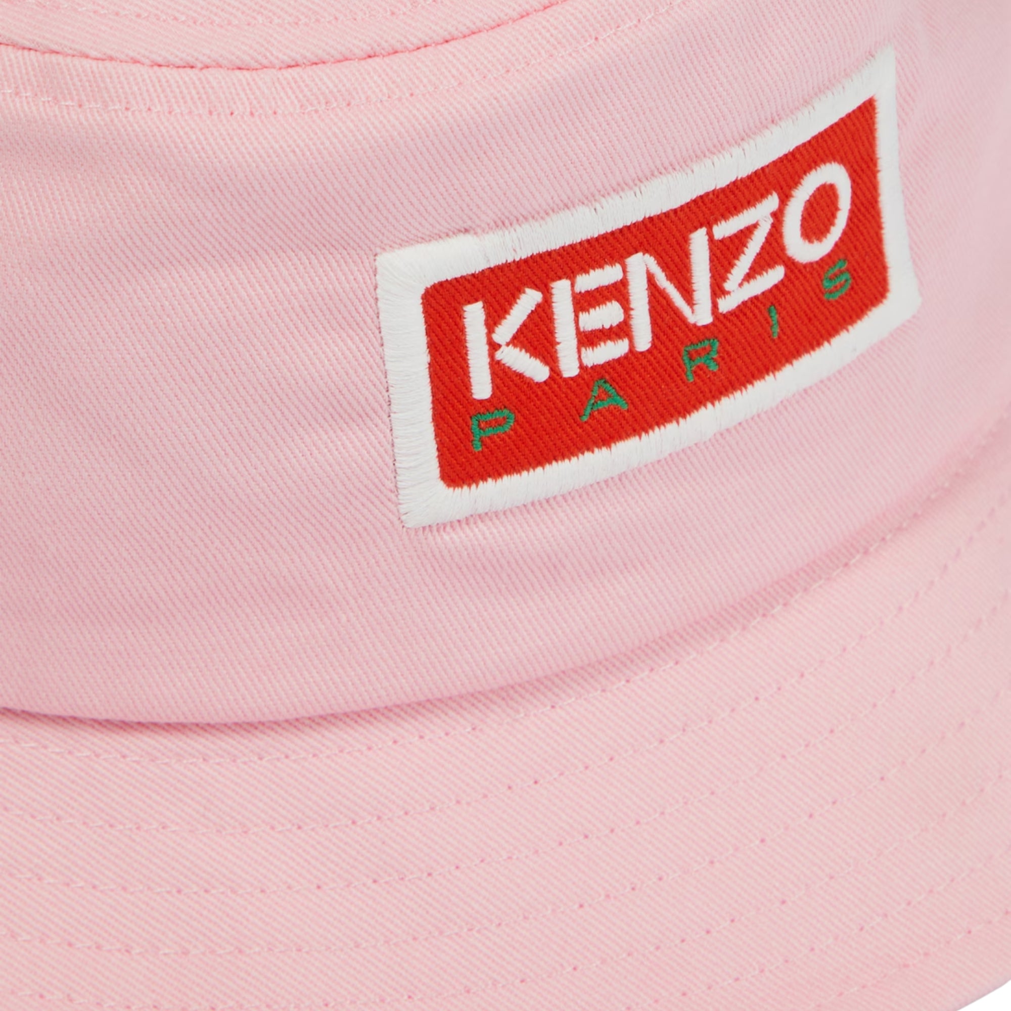 Kenzo Bucket Hat Logo Pink