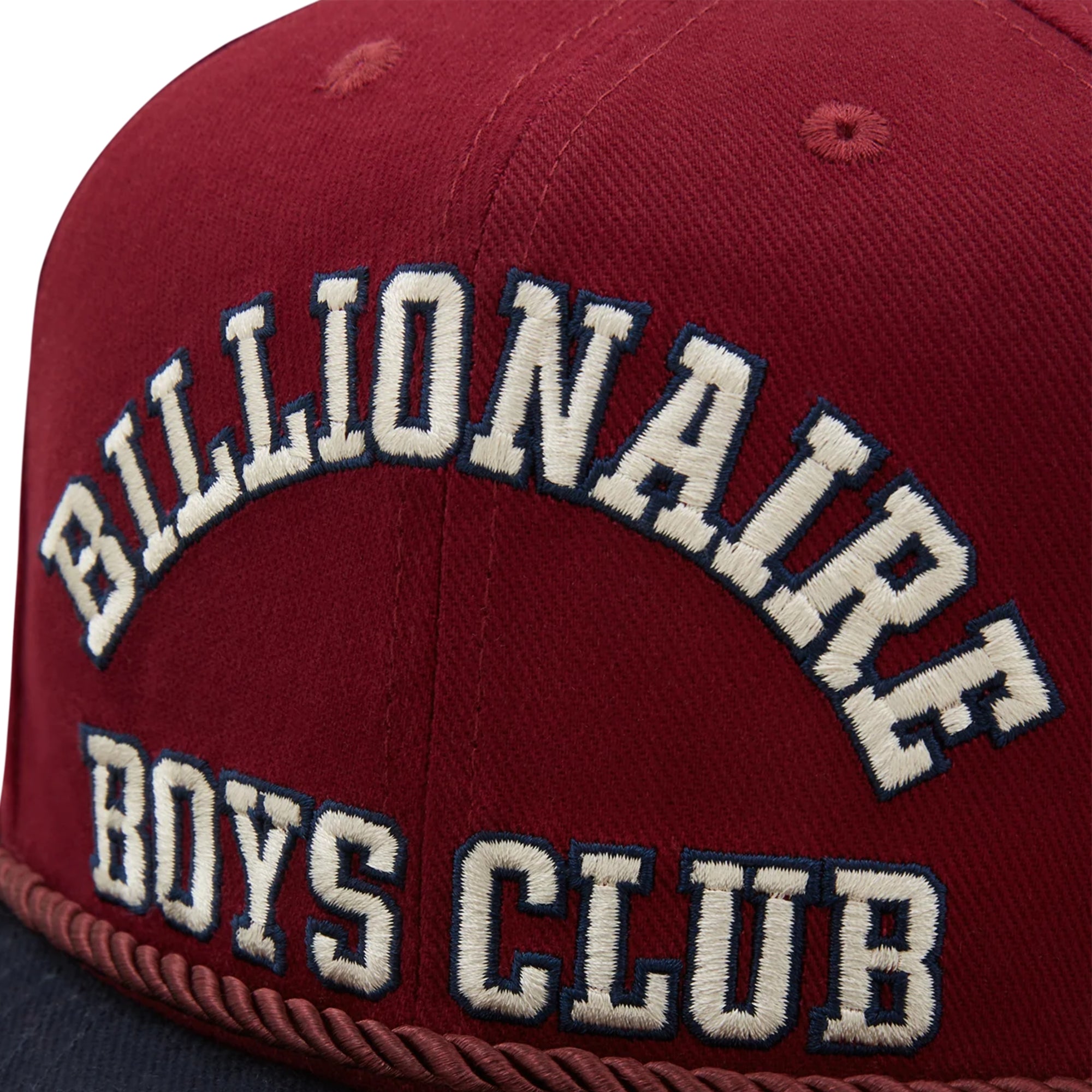 Billionaire Boys Club College Strapback Cap Burgundy/ Navy-AL Capone Premium