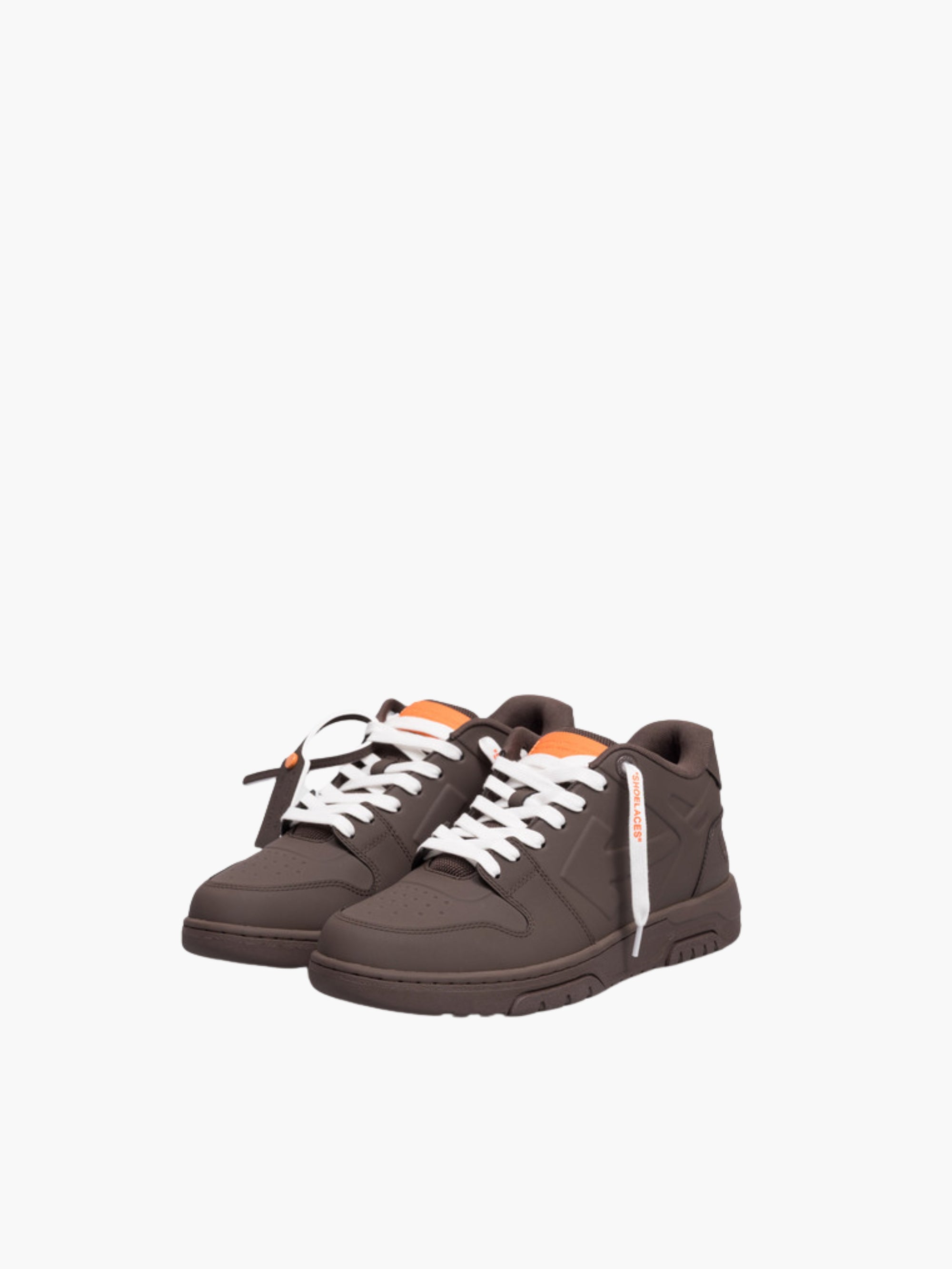 Off-white Sneakers Ows102 M-out Of Office Chocolate/Orange