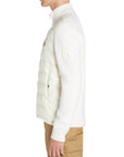 Moncler Jacket Cardigan White - 3