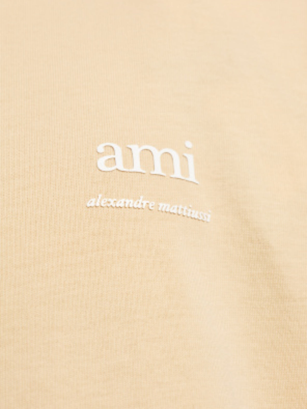 Ami T-Shirt Logo Cream - 3