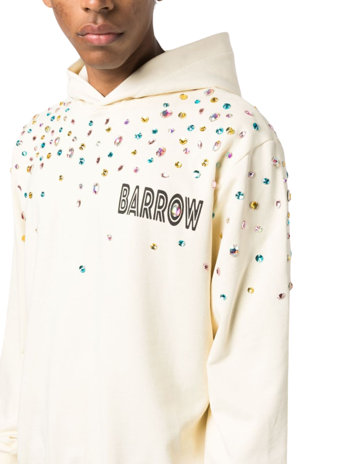 Barrow Bling Hoodie Biege