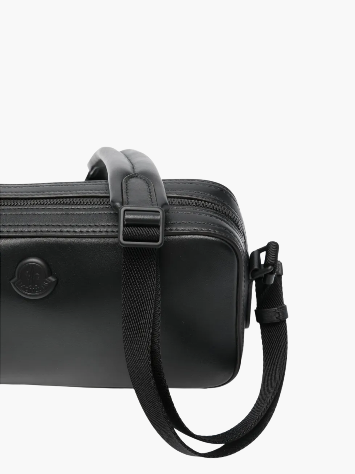 Moncler Carlo Cross Body Bag Black