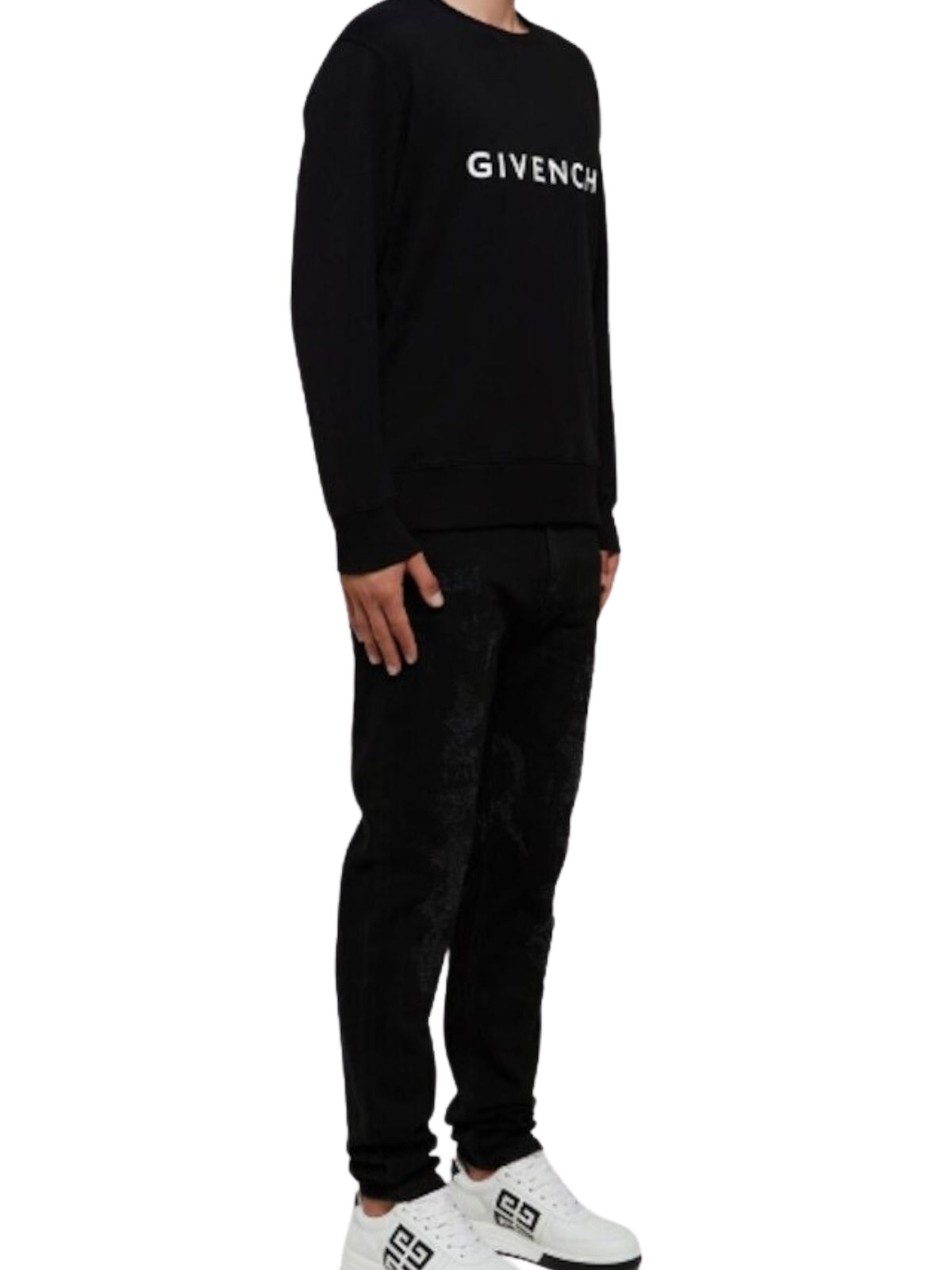 Givenchy Sweater Logo Black - 3