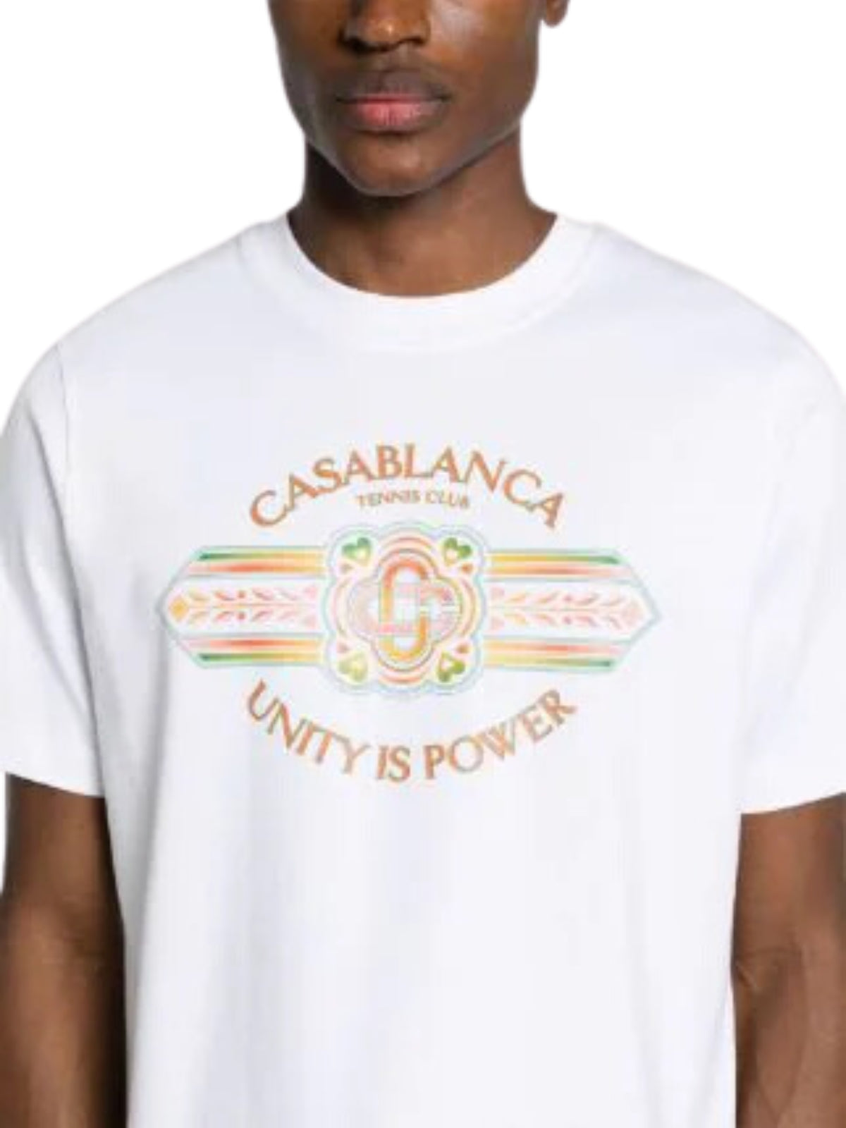 Casablanca  T-Shirt Unity Is Power White