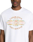 Casablanca  T-Shirt Unity Is Power White