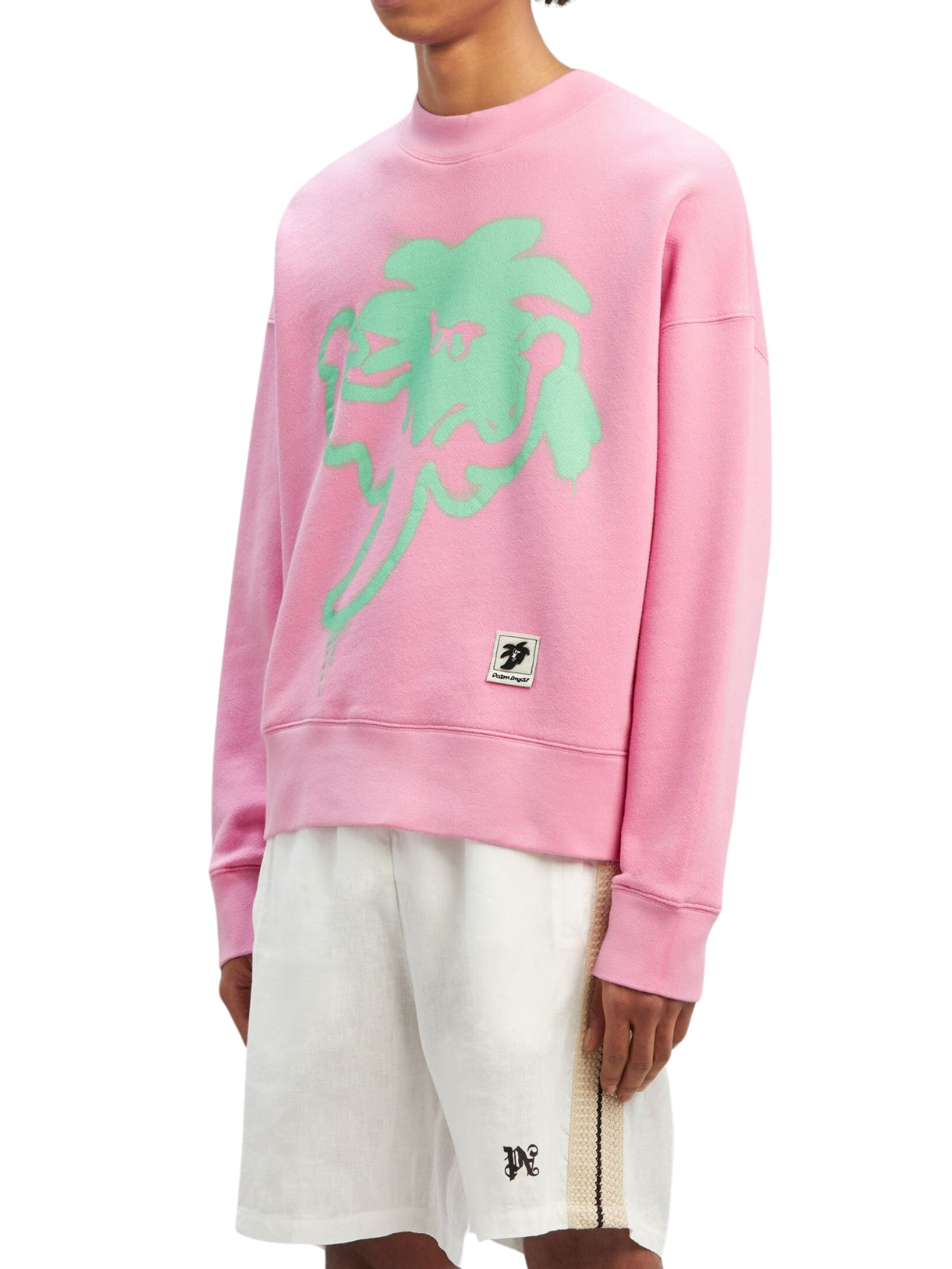 Palm Angels Sweater Logo Pink