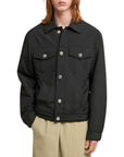 Ami Jacket Padded Trucker Black - 3