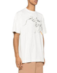 Palm Angels T-Shirt Graphic Print Off-White