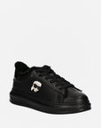Karl Lagerfeld KL554 Sneaker Kapri Mens Karl NFT Lo Lined Black Leather / Mono