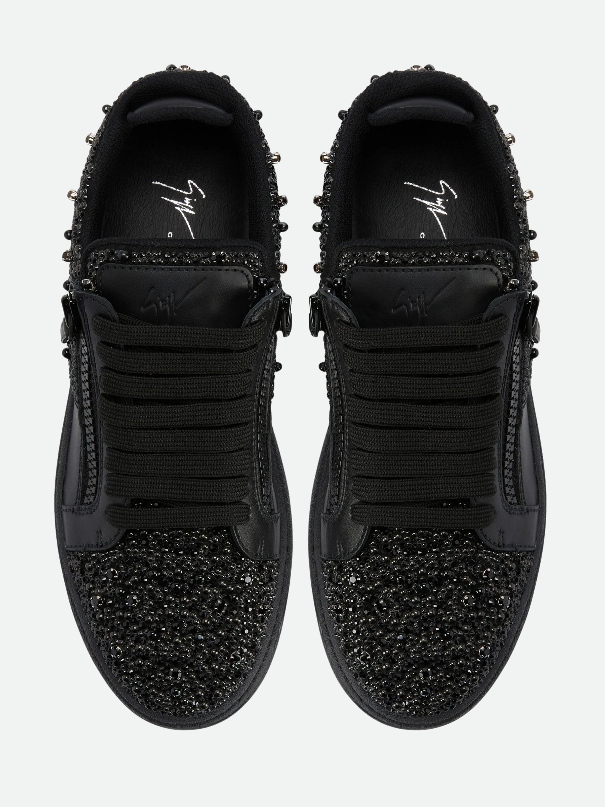 Zanotti Sneakers Uomo Snk Scarpa Alicante Nero - AL Capone Premium