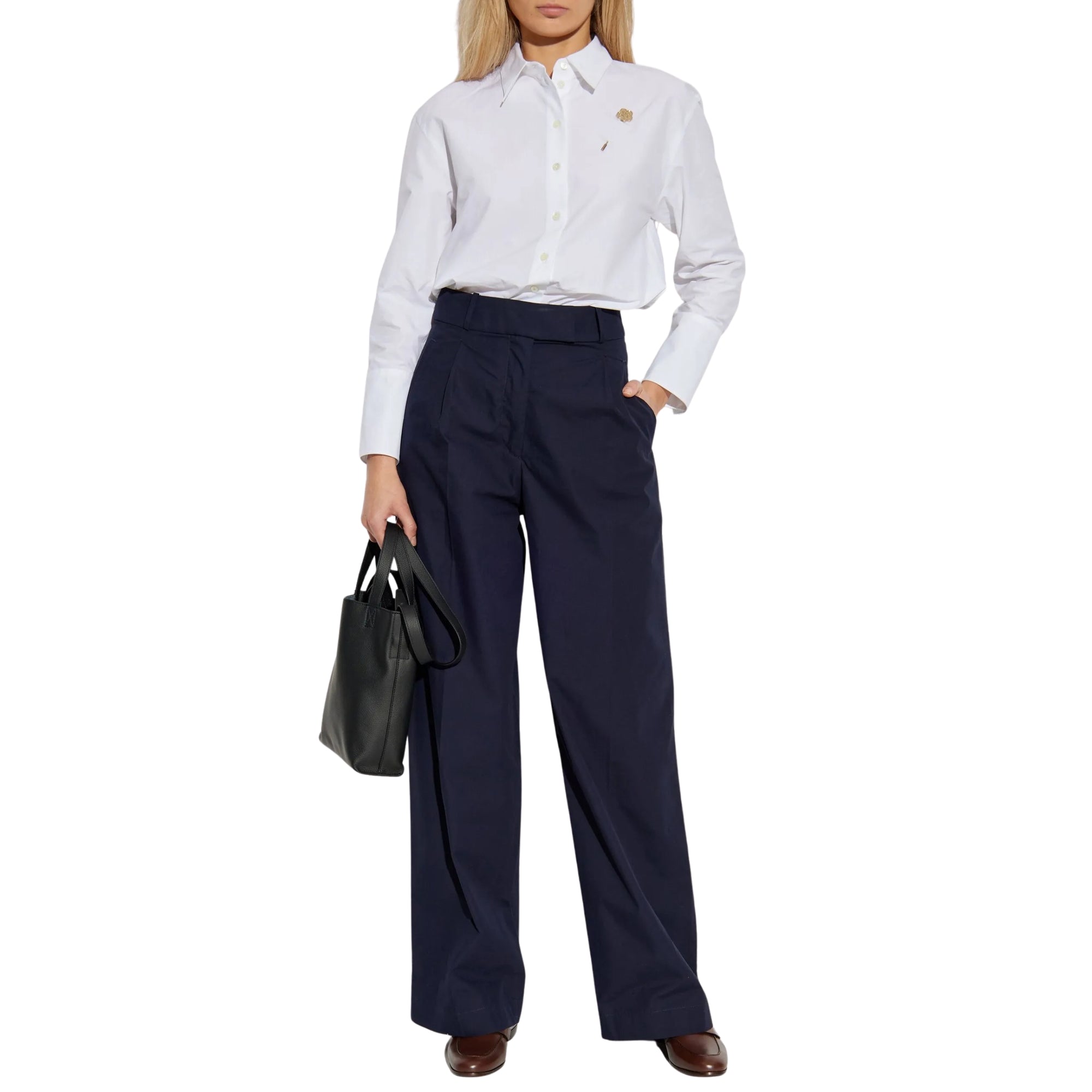 Kenzo Shirt Boke Fower Pin White-AL Capone Premium