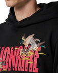 Billionaire Boys Club Sweater Duck Embroidered Logo Hoodie Black