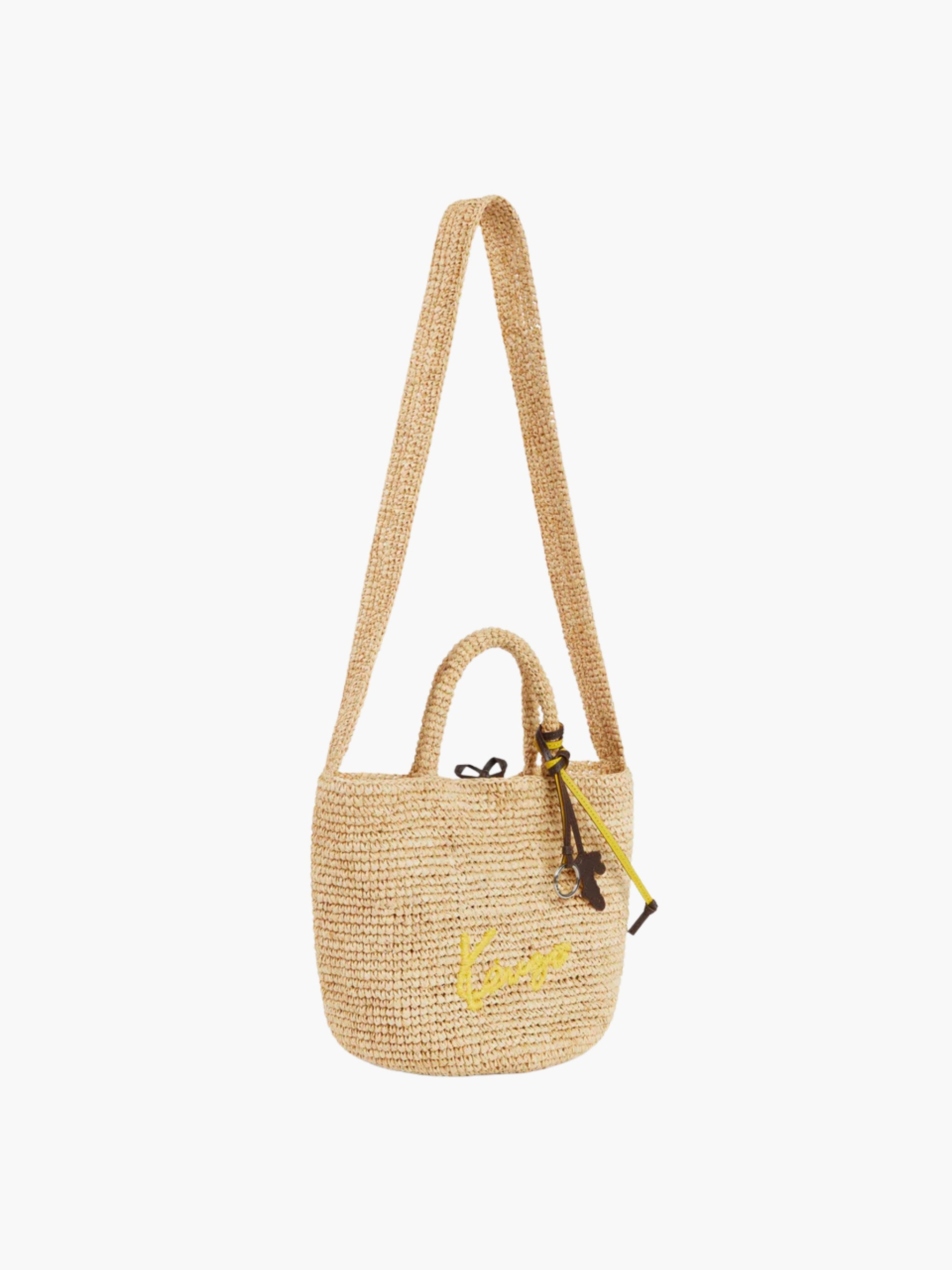 Kenzo Bag Knitted Sling Beige
